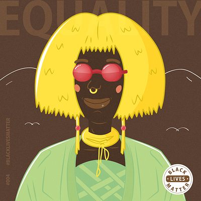 igualdad / equality. art artwork blacklivesmatter design equality flat igualdad illustration illustrator minimal sketch vector