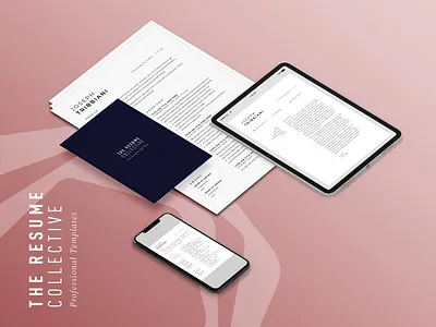 CV / Resume Template Bundle for Word | CV Design | Cover Letter curriculum vitae cv template editable minimalist resume modern cv modern resume professional cv resume resume clean resume template