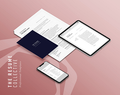 CV / Resume Template Bundle for Word | CV Design | Cover Letter curriculum vitae cv template editable minimalist resume modern cv modern resume professional cv resume resume clean resume template