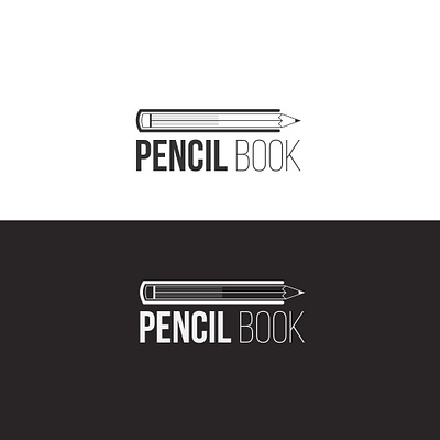 Pencil Book Education Logo Design art branding design flat logo logo design logodesign minimal vector web