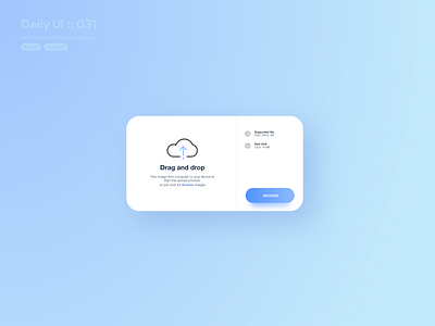 File upload #dailyui #031 app application blue checker clean clean design clean ui condition conditions dailyui design file file sharing file upload minimal ui upload upload file userinterface website