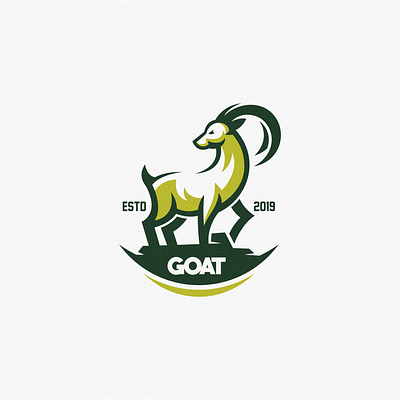 Goat logo design awesome logo best brand branding character designs esport esports goat goat logo ilustrator inspiration logo logo design mascot masculine simple sports vector
