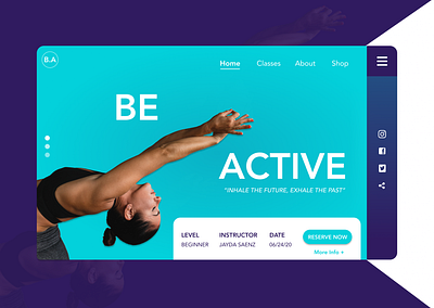 Landing Page Daily UI Challenge 03 dailyui dailyui 003 dailyuichallenge design event logo typography ui