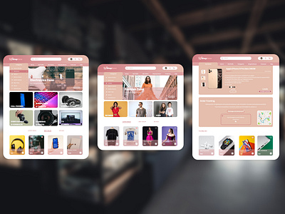 ShopZone Website adobe xd app concept design illustration logo online online shop redesign shop shopping ui ux web web design xd