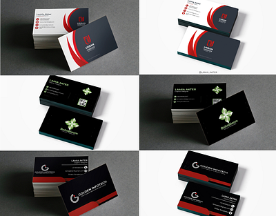 Minimalist Business Card Design adobe illustrator adobe photoshop advertising brand building brand identity branding business card business card design business cards graphic design graphic designer lamia akter