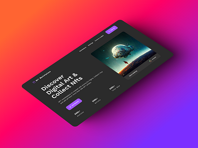 Design Concept NFT ux ui web