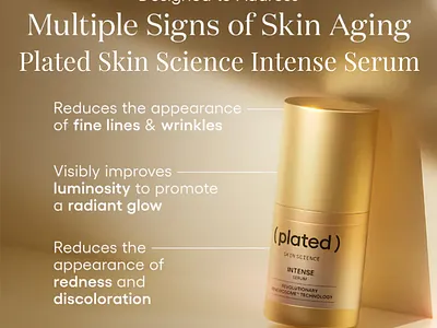 Plated Intense Serum for Advanced Skincare plated intense serum