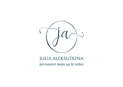 JA Lashes beauty beauty logo beauty salon design illustration lashes letters logo logo design logodesign logos logotype make up minimal vector