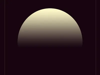 Moon graphic design poster