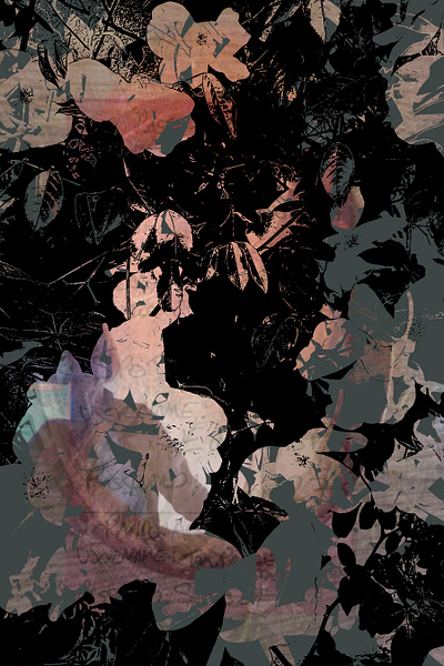 Layers of Memories black gray vector vector art