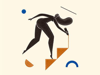 Abstrac woman abstract abstract art abstract design abstraction design illustration minimal vector woman woman illustration