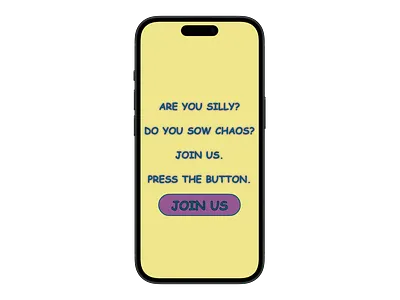 Join Us - DailyUI 1 dailyui joinus silly ui