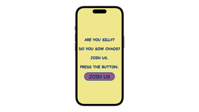 Join Us - DailyUI 1 dailyui joinus silly ui