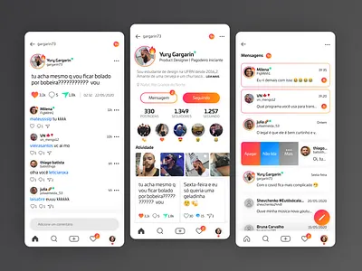 DailyUI - 006 - User Profile brazil experience ui ui design uiux user user profile userinterface
