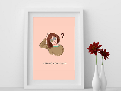 Feeling Confused #FeelingChallenge #Day4 challenge creative design design illustrator photoshop