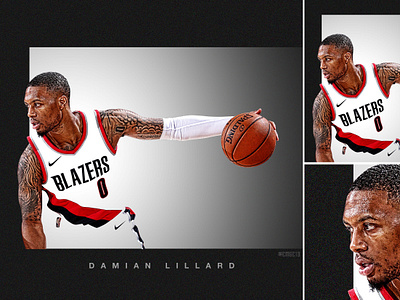 „COLOR BOUND“ Damian Lillard artwork