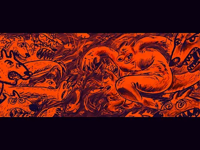 Bear with Us (full canvass) illustration