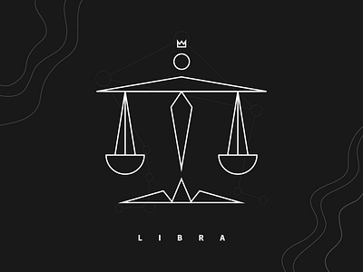 LIBRA black drawing graphic graphicdesign illustration libra line line art minimal monochrome sign star star sign vector vector art vector illustration white zodiac zodiac sign zodiac signs