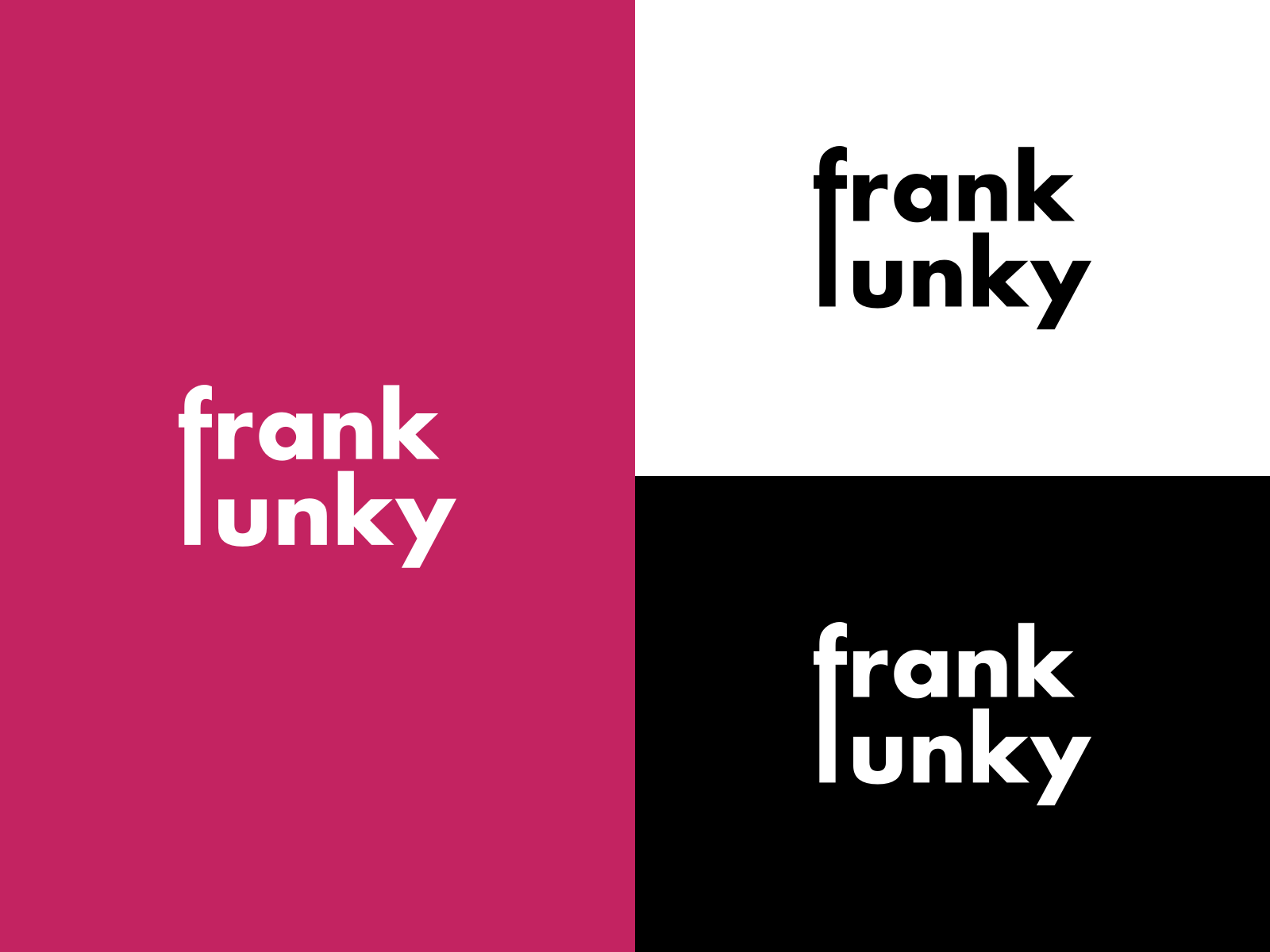 Example of Frank Funky logotype