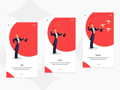 Onboarding adobe xd dailyui dailyuichallenge illustraion mobile ui mobileapps onboarding ui vector