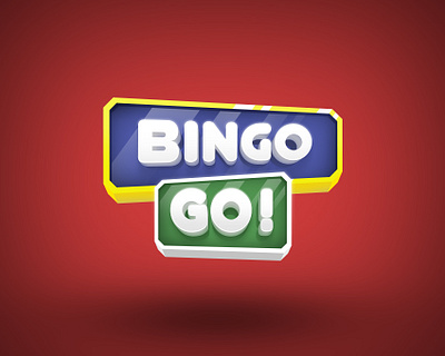 bingo game title 2d game 2d game art bingo game logo game art game design game icon game logo game title game ui illustration