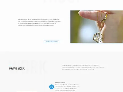 Trust Alliance Landing page design ui ux web