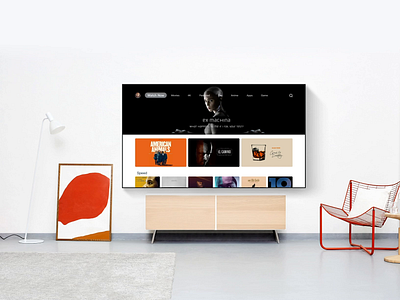 TV Launcher animal animation app design inteaction os ui ux vector