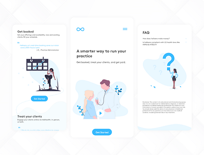 Health Consultancy app ui app ui design blue branding clean design consultancy doctor fitness hospital medical minimalist design patient soft ui ui design ui ux ui ux designer uiux web ui websites white