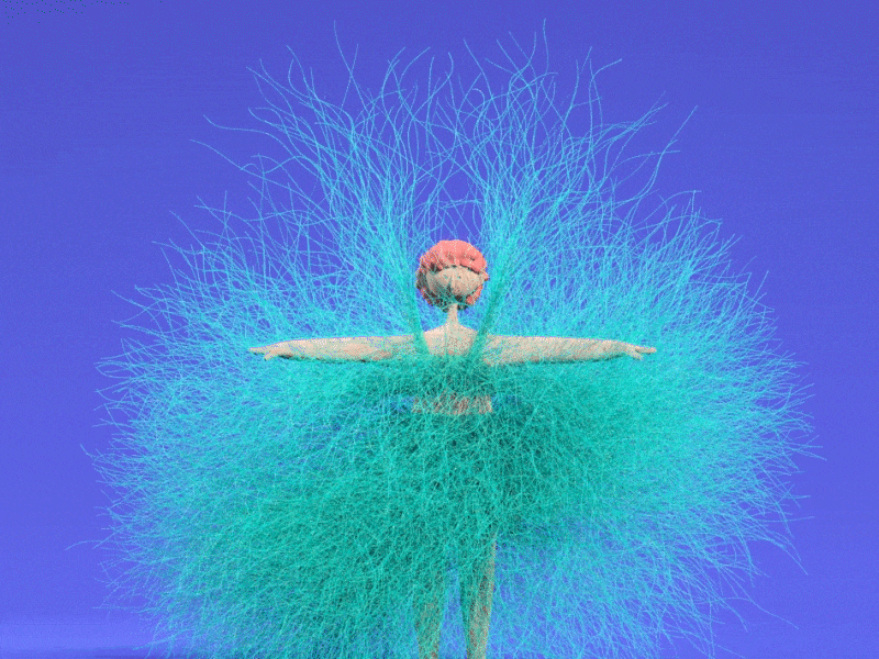 A Dancing Girl animation gif