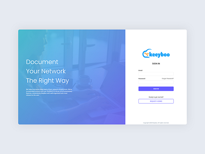 Keeyboo Login Page Design design login design ui ui elements uiux ux web website xd xd design