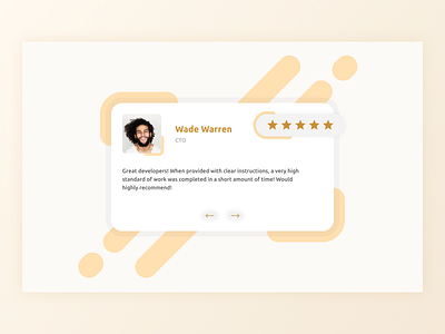 Testimonial Section design interface interface design site testimonial testimonials ui ux ux designer web website