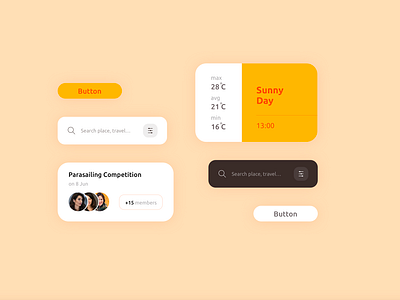 UI Kit daily ui dailyui design