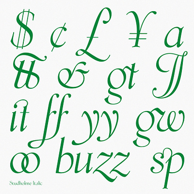 Studholme Italic