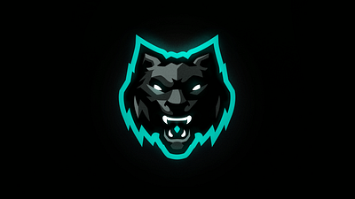 Wolf Mascot Logo angry art branding design dog e sports illustration logo mascot mascot logo vector wolf
