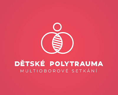 Dětské polytrauma (children's polytrauma meeting) branding design icon logo medicine meeting