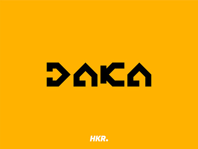 DAKA Logo adobe design inspiration logo logo design logo for sale logo inspiration logoforsale sale typography