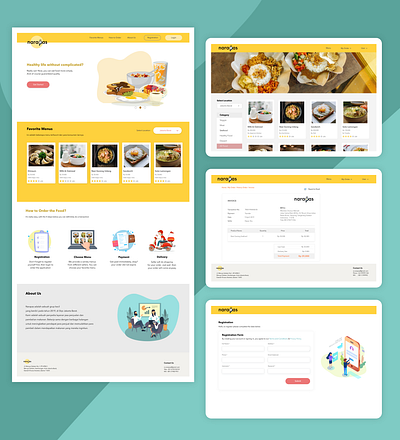 Narapas artwork design ui webdesign