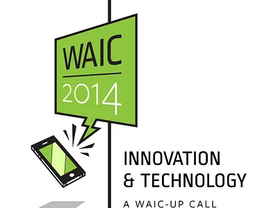 WAIC Conference Logo branding graphic design illustration logo logo design vector