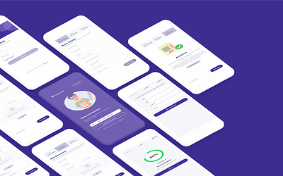 On-boarding flow for Teachers app assessment design onboarding sketch sketchapp teacher teaching ui ux