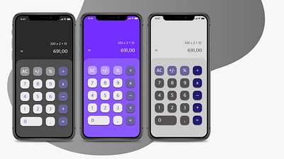 Daily UI #004 • Calculator 004 calculator daily daily 100 daily 100 challenge dailyui design illustration ui ux uxui