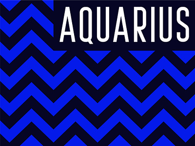 Aquarius design flat minimalist vector weekly warm up zodiac