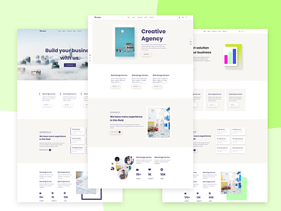 Landing page design adobexd home page design landing page landing page concept ui ux web website