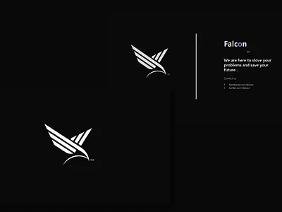 Falcon branding design flat icon illustration illustrator logodesign minimal typography vector
