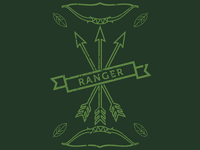 Ranger arrows art beast bows design digital digital art dungeons and dragons graphic design hunter nature ranger ttrpg