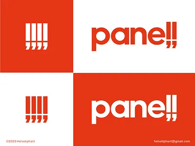 panell - 2nd version apostrophe brand design branding creative logo discussion panel logo logo design logo design concept logo designer logotype minimalist logo panel typography
