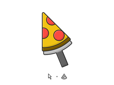 Pizza Online branding design icon illustration logo online pizza pizza logo