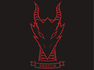 Dragon art chromatic design digital digital art dragon dungeons and dragons graphic design red dragon ttrpg