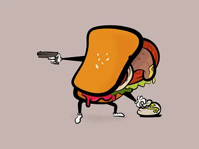 burger burger burgers illustration illustrator vegan