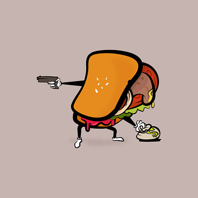 burger burger burgers illustration illustrator vegan