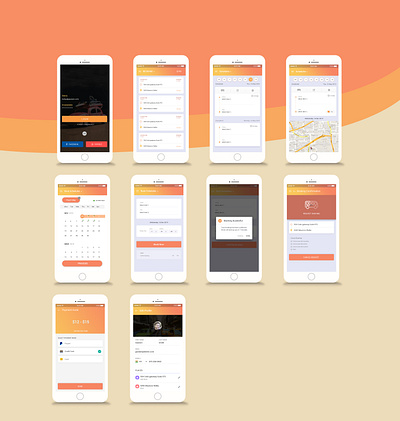 app design app app design driving app ui design